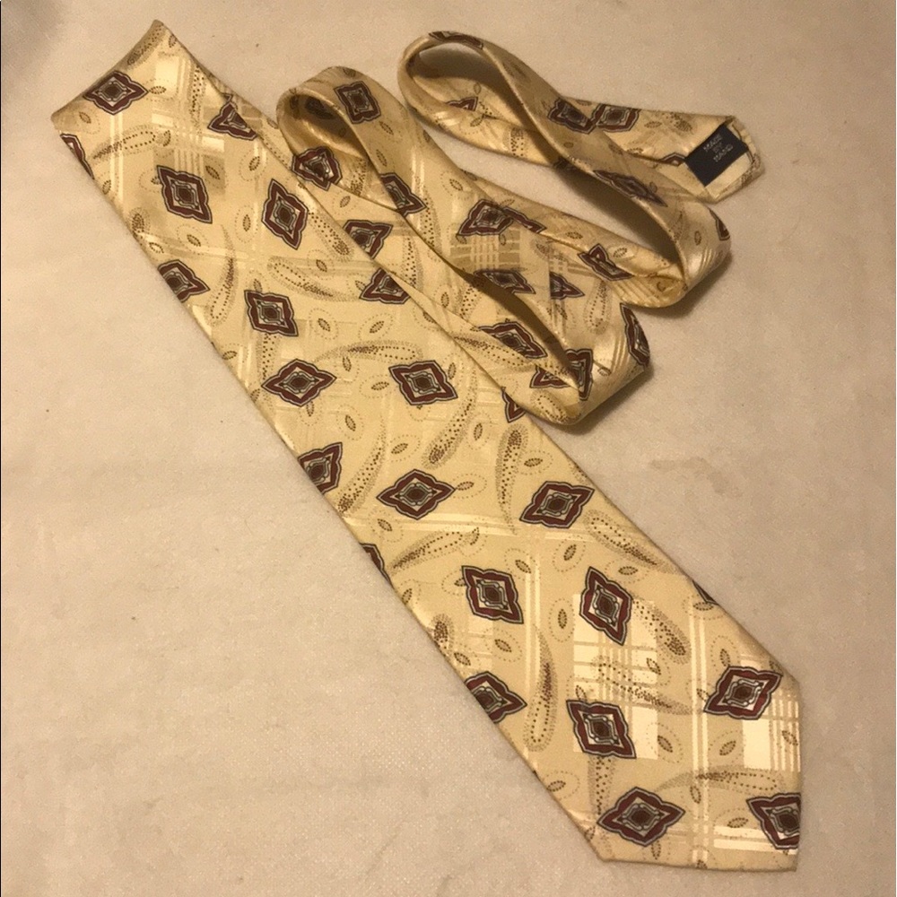 Polo by Ralph Lauren Men’s Abstract Silk Necktie